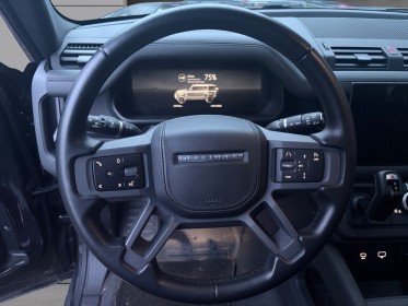 Land rover defender 110 p400e phev bva8 x-dynamic x, toit pano, sièges av chauffants, son méridian, garantie 12 mois...