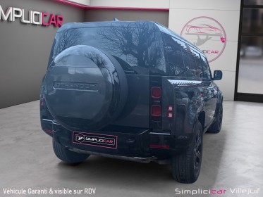 Land rover defender 110 p400e phev bva8 x-dynamic x, toit pano, sièges av chauffants, son méridian, garantie 12 mois...