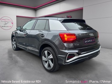Audi q2 q2 35 tfsi 150 s tronic 7 s line  / toit ouvrant / garantie 12 mois occasion paris 17ème (75)(porte maillot)...