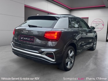 Audi q2 q2 35 tfsi 150 s tronic 7 s line  / toit ouvrant / garantie 12 mois occasion paris 17ème (75)(porte maillot)...