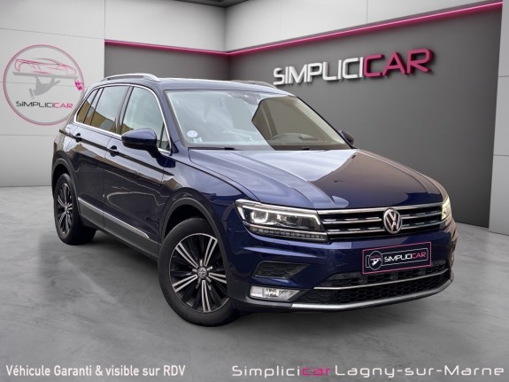 Volkswagen tiguan 1.4 tsi act 150 bmt dsg6 carat exclusive - parck assist - toit ouvrant occasion simplicicar lagny ...