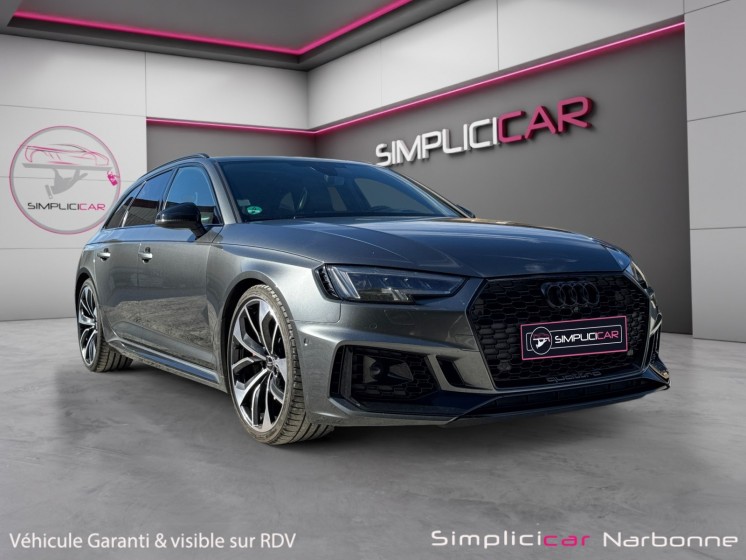 Audi rs4 avant v6 2.9 tfsi 450 ch tiptronic 8 sièges chauffant massant carplay garantie 12 mois occasion simplicicar...