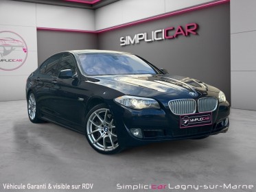 Bmw serie 5 f10 550i 407ch sport design a - pack m - entretien complet bmw - camera occasion simplicicar lagny  simplicicar...