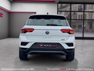 Volkswagen t-roc 2.0 tdi 150 start/stop dsg7 4motion carat occasion simplicicar velay simplicicar simplicibike france