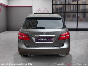 Mercedes classe b 180 cdi sensation 7-g dct a garantie 12 mois occasion simplicicar le raincy simplicicar simplicibike france