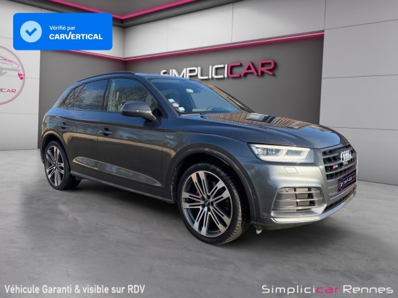Audi sq5 v6 3.0 tfsi 354 tiptronic 8 quattro - gris daytona - toit ouvrant - pack carbonne - camera 360 occasion simplicicar...