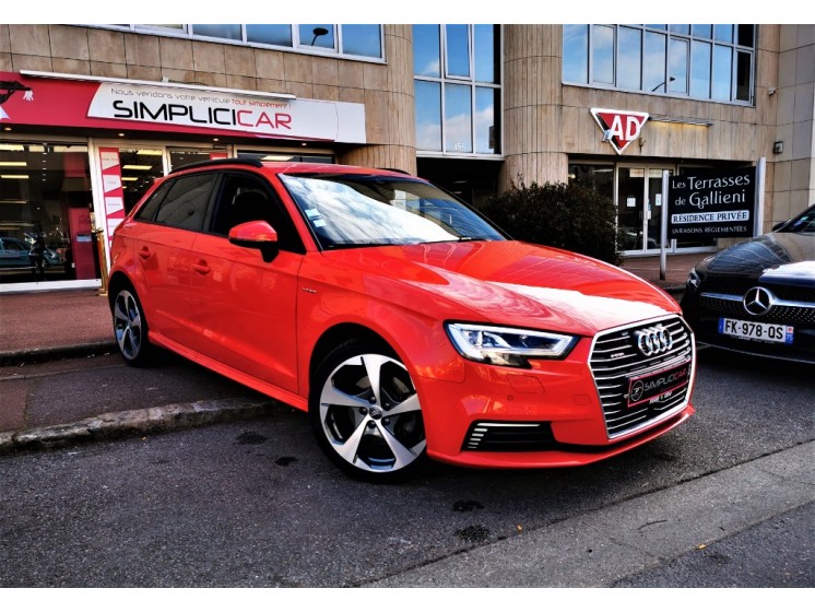 AUDI A3 SPORTBACK S tronic 204 cv COCKPIT E-TRON par SIMPLICICAR SIMPLICIBIKE FRANCE AUDI A3 SPORTBACK S tronic 204 cv COCKPIT E-TRON par SIMPLICICAR SIMPLICIBIKE FRANCE