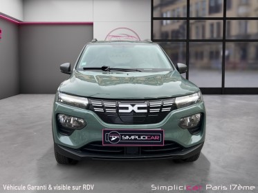 Dacia spring extreme/accoudoir av/frunk/garantie 12 mois occasion paris 17ème (75)(porte maillot) simplicicar simplicibike...