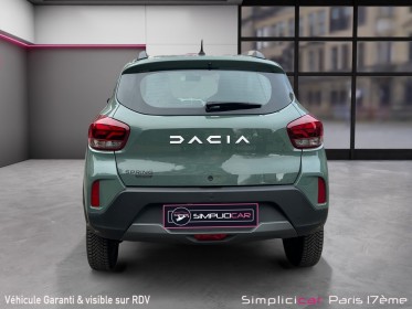 Dacia spring extreme/accoudoir av/frunk/garantie 12 mois occasion paris 17ème (75)(porte maillot) simplicicar simplicibike...