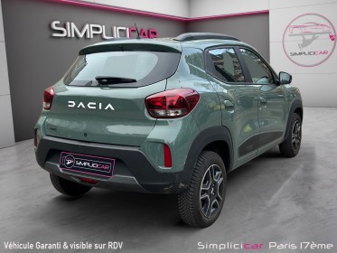 Dacia spring extreme/accoudoir av/frunk/garantie 12 mois occasion paris 17ème (75)(porte maillot) simplicicar simplicibike...