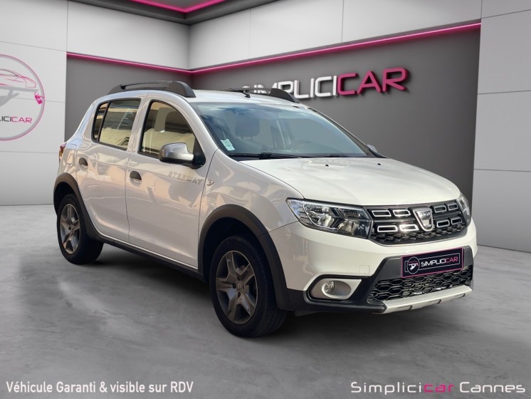 Dacia sandero tce 90 stepway occasion cannes (06) simplicicar simplicibike france