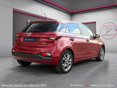 Hyundai i20 1.0 t-gdi 100 edition style caméra de recul carplay garantie 12 mois occasion simplicicar mery-sur-oise...