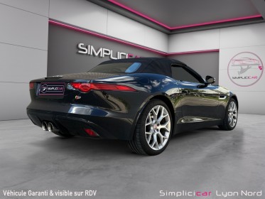 Jaguar f-type cabriolet v6 3l essence suralimente 340 ch bva8 entretenue full constructeur garantie 12 mois occasion...