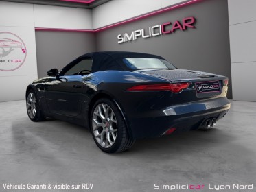 Jaguar f-type cabriolet v6 3l essence suralimente 340 ch bva8 entretenue full constructeur garantie 12 mois occasion...
