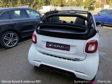 Smart fortwo coupe brabus xclusive 0.9 109 ch ss ba6 gps camera de recul état neuf entretien complet smart garantie 12 mois...