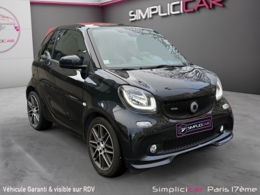 Smart fortwo coupe 0.9 109 ch ss ba6 brabus xclusive/garantie 12 mois occasion paris 17ème (75)(porte maillot) simplicicar...