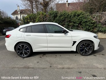 Bmw x4 m f98 510ch bva8 compétition/malus payé suivi bmw occasion simplicicar vaucresson simplicicar simplicibike france