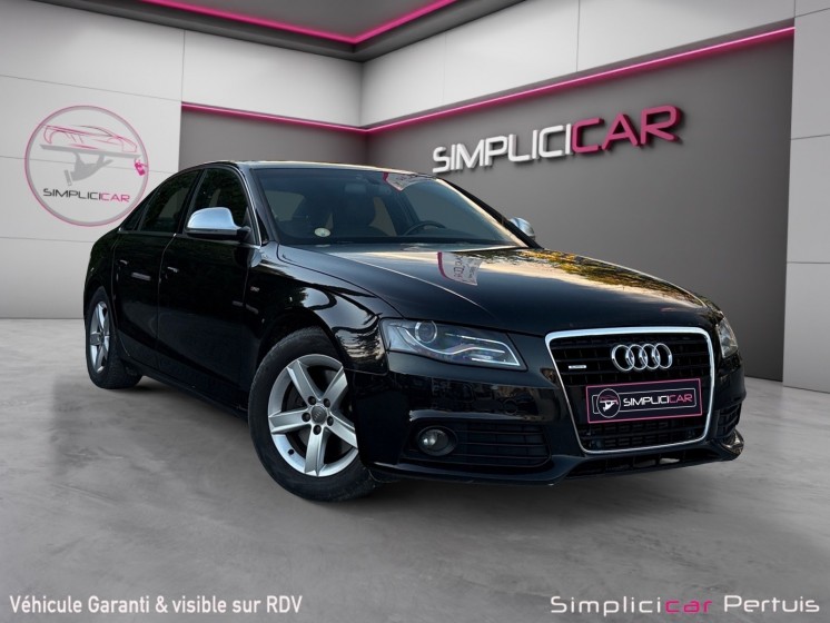 Audi a4 v6 3.0 tdi 240 garantie 12 mois quattro s line bang olufsen occasion simplicicar pertuis  simplicicar simplicibike...