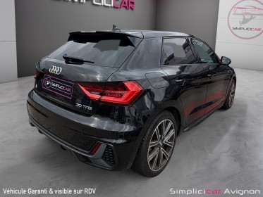 Audi a1 sportback 30 tfsi 116 ch s tronic 7 s line occasion avignon (84) simplicicar simplicibike france