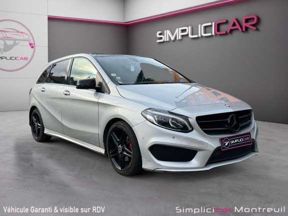 Mercedes classe b 160 d 7-g dct fascination amg line garantie 12 mois toit panoramique ouvrant camera de recul occasion...