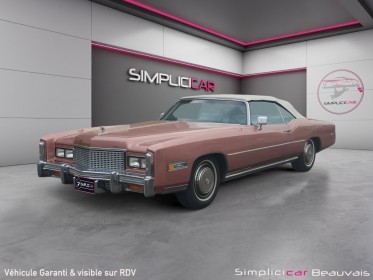 Cadillac eldorado 8.2 v8 500 occasion parc voitures beauvais simplicicar simplicibike france