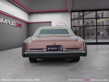 Cadillac eldorado 8.2 v8 500 occasion parc voitures beauvais simplicicar simplicibike france