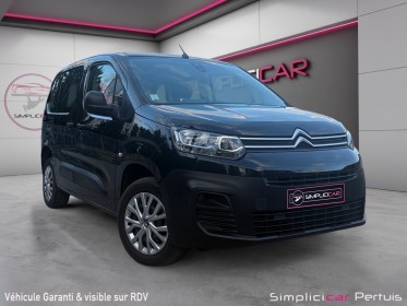 Citroen berlingo 1.5 bluehdi 100 s  s feel climatisation bluetooth garantie 12 mois occasion simplicicar pertuis  simplicicar...
