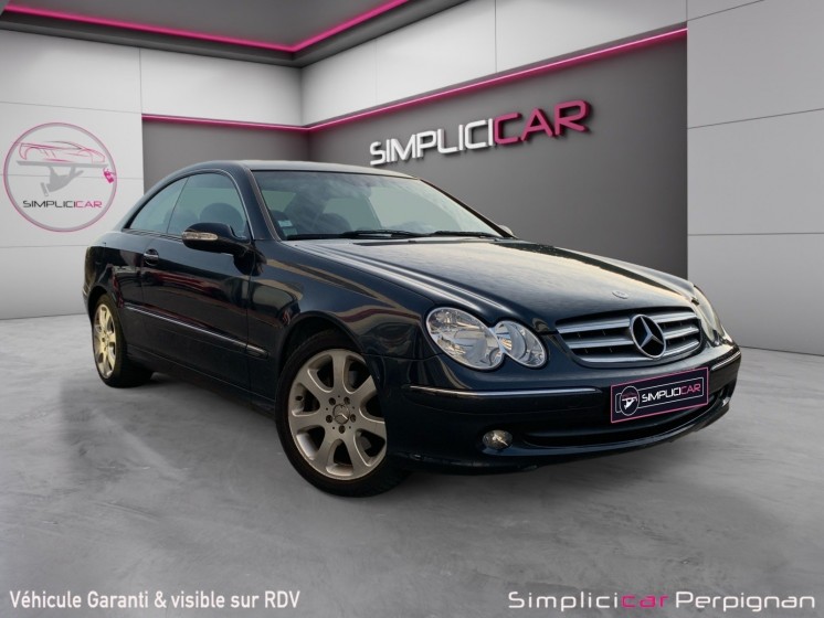 Mercedes classe clk coupe 209 270 cdi elégance / garantie 12 mois occasion simplicicar perpignan  simplicicar simplicibike...