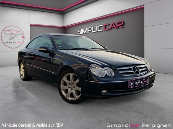 Mercedes classe clk coupe 209 270 cdi elégance / garantie 12 mois occasion simplicicar perpignan  simplicicar simplicibike...