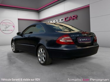 Mercedes classe clk coupe 209 270 cdi elégance / garantie 12 mois occasion simplicicar perpignan  simplicicar simplicibike...