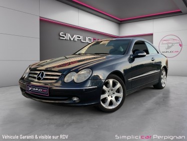 Mercedes classe clk coupe 209 270 cdi elégance / garantie 12 mois occasion simplicicar perpignan  simplicicar simplicibike...