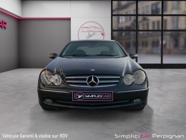 Mercedes classe clk coupe 209 270 cdi elégance / garantie 12 mois occasion simplicicar perpignan  simplicicar simplicibike...