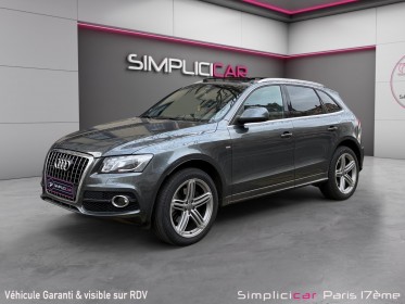 Audi q5 3.0 tdi 211 ch  s line / toit ouvrant panoramique/ carplay / radar de recul occasion paris 17ème (75)(porte maillot)...