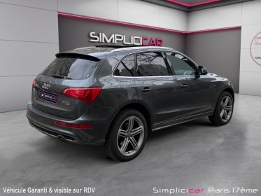 Audi q5 3.0 tdi 211 ch  s line / toit ouvrant panoramique/ carplay / radar de recul occasion paris 17ème (75)(porte maillot)...