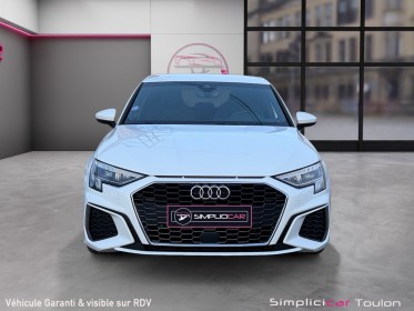 Audi a3 sportback 35 tfsi mild hybrid 150cv s tronic - s line - suivi entretien - bo - carplay occasion simplicicar toulon...