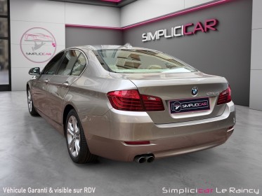 Bmw serie 5 f10 lci 520d 190 ch lounge etat excellent garantie 12 mois sort de révision occasion simplicicar le raincy...