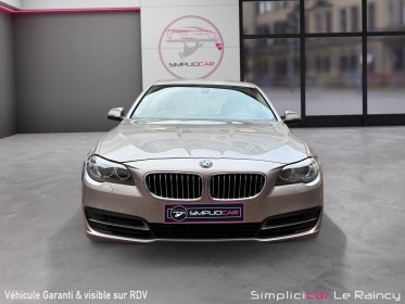 Bmw serie 5 f10 lci 520d 190 ch lounge etat excellent garantie 12 mois sort de révision occasion simplicicar le raincy...