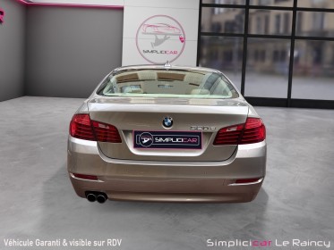 Bmw serie 5 f10 lci 520d 190 ch lounge etat excellent garantie 12 mois sort de révision occasion simplicicar le raincy...