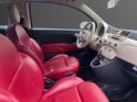 Fiat 500c 0.9 8v 85 ch twinair ss, sellerie cuire, décapotable, garantie 12 mois occasion simplicicar villejuif  simplicicar...