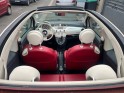 Fiat 500c 0.9 8v 85 ch twinair ss, sellerie cuire, décapotable, garantie 12 mois occasion simplicicar villejuif  simplicicar...