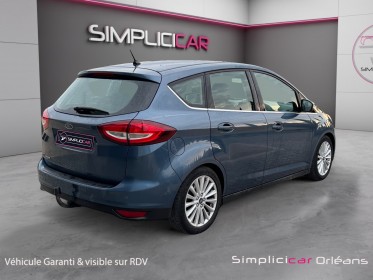 Ford c-max 1.0 ecoboost 125 ss titanium carplay caméra de recul keyless garantie 12 mois occasion simplicicar orleans...