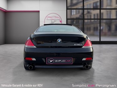 Bmw serie 6 e63 630ci pack luxe a reprogrammation ethanol , siège électrique à mémoire, radar de recul garantie 12 mois...