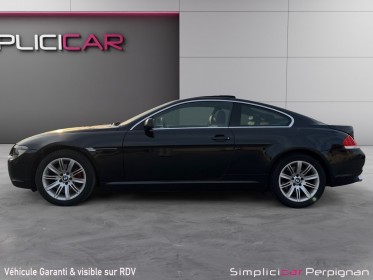 Bmw serie 6 e63 630ci pack luxe a reprogrammation ethanol , siège électrique à mémoire, radar de recul garantie 12 mois...