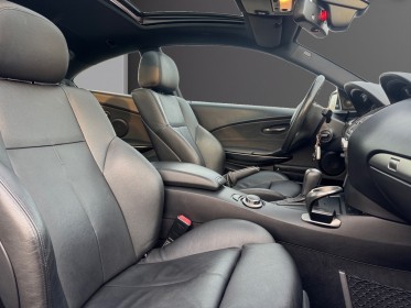 Bmw serie 6 e63 630ci pack luxe a reprogrammation ethanol , siège électrique à mémoire, radar de recul garantie 12 mois...
