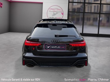 Audi rs6  4.0 tfsi v8 32v mild hybrid tiptronic8 600 cv occasion paris 17ème (75)(porte maillot) simplicicar simplicibike...