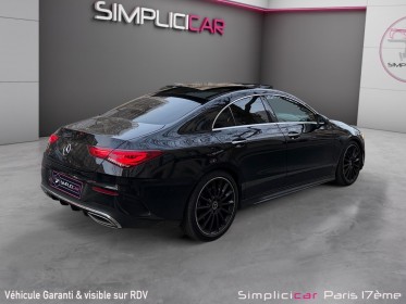 Mercedes cla coupe 200 7g-dct amg line/ camera 360 / eclairage d'ambiance / toit ouvrant occasion paris 17ème (75)(porte...