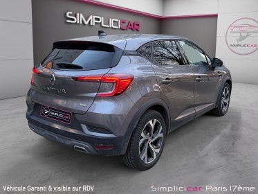 Renault captur 1.3 tce 16v gpf mild hybrid edc7 ss 160 cv rs line occasion paris 17ème (75)(porte maillot) simplicicar...