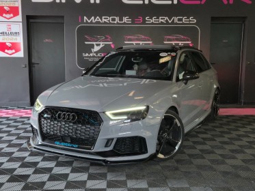 Audi rs3 sportback 2.5 tfsi 400 moteur daza s tronic 7 quattro - full options - pack carbone - garantie 12 mois occasion ...