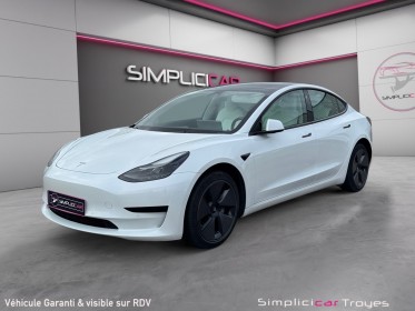 Tesla model 3 autonomie standard plus rwd sièges volant électrique a mémoire garantie 12 mois occasion barberey...