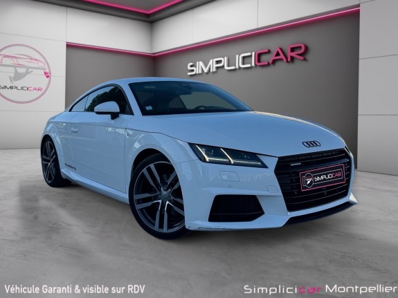 Audi tt coupe 2.0 tfsi 230ch quattro s tronic 6 s line occasion montpellier (34) simplicicar simplicibike france